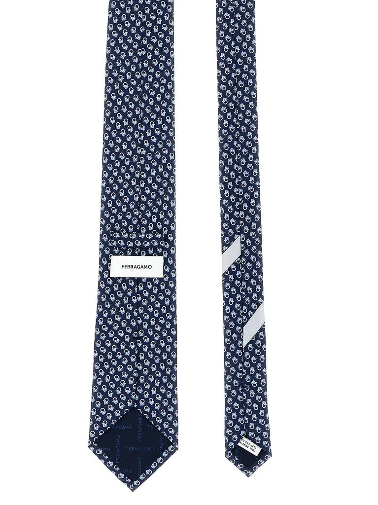 商品Salvatore Ferragamo|Printed Tie Ties, Papillon Blue,价格¥1229,第2张图片详细描述