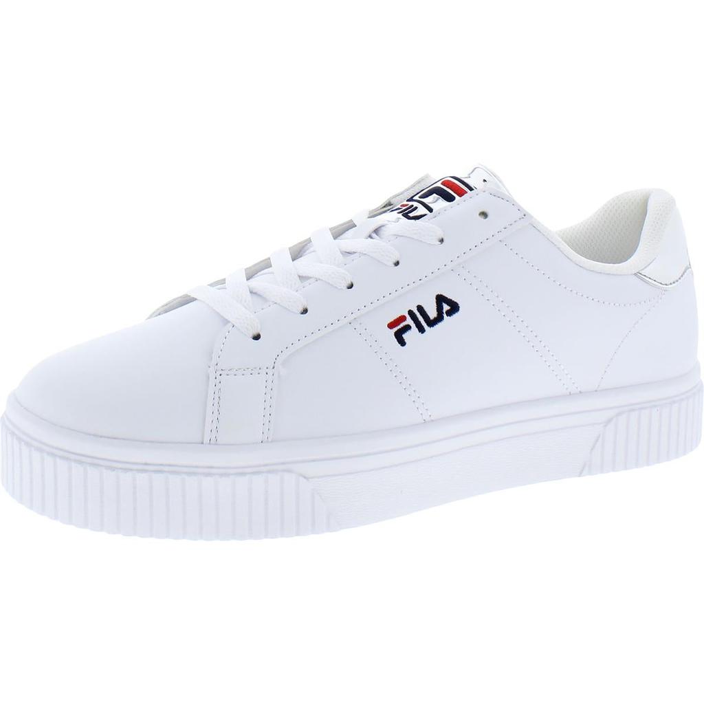 Fila Women's Panache 19 Faux Leather Metallic Low Top Court Platform Sneakers商品第1张图片规格展示