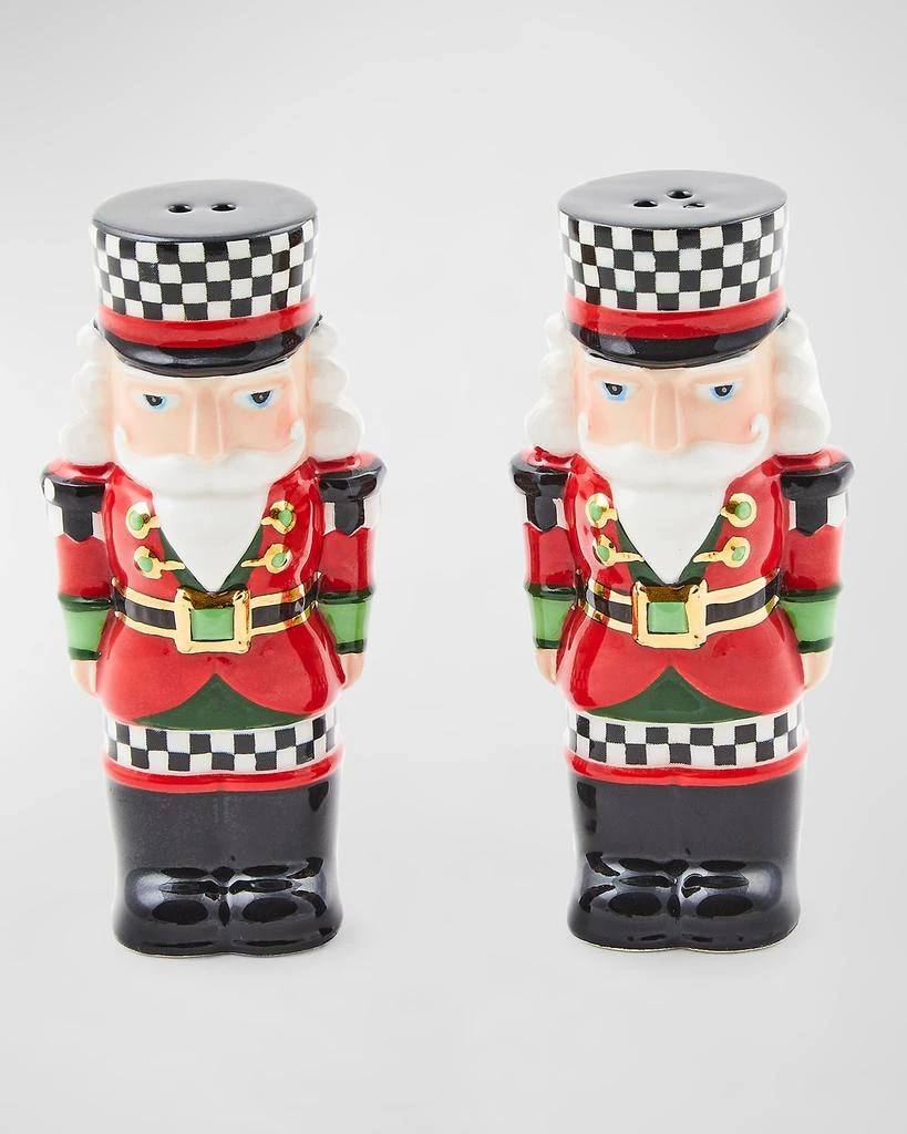 商品MacKenzie-Childs|Classic Courtly Nutcracker Salt and Pepper Set,价格¥383,第1张图片