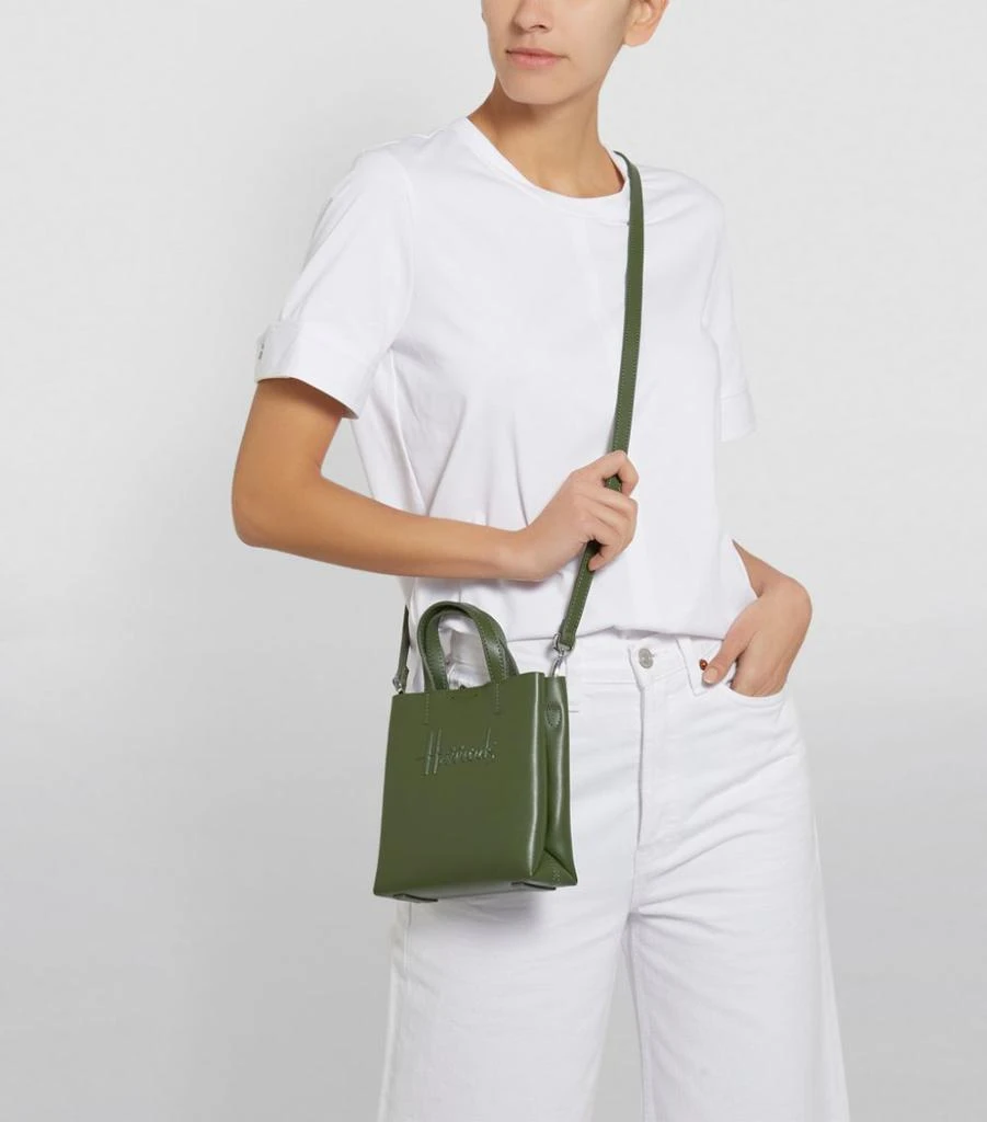 商品Harrods|Mini Leather Kensington Tote Bag,价格¥764,第2张图片详细描述