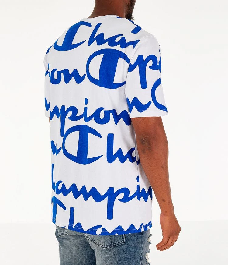 Men's Champion Heritage Allover Print Large Script T恤 商品