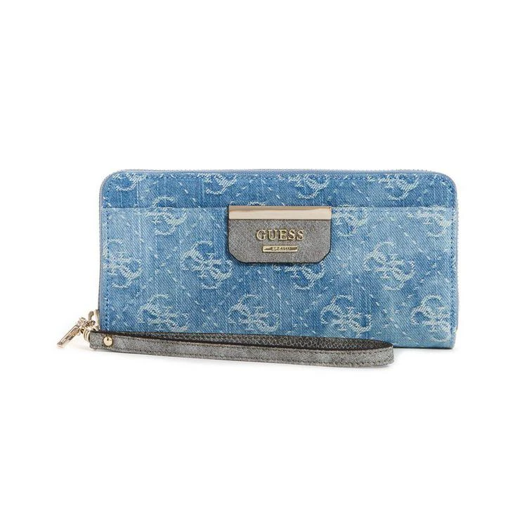 商品GUESS|Bobbi Large Zip Wallet,价格¥223,第1张图片