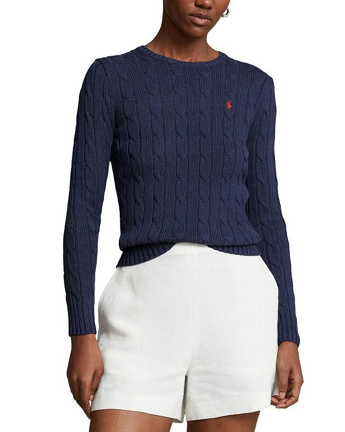 商品Ralph Lauren|Cotton Cable Knit Sweater,价格¥1102,第1张图片