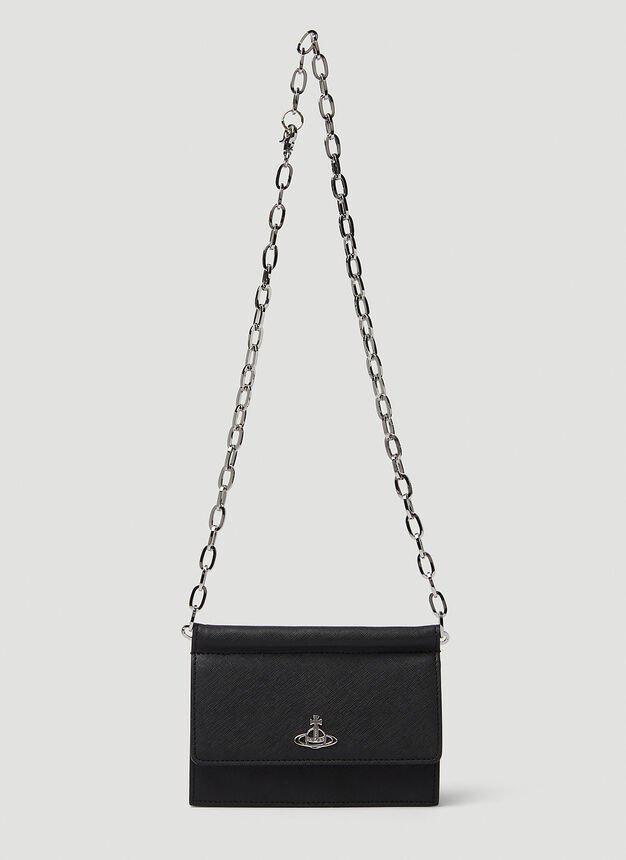 商品Vivienne Westwood|Biogreen Shoulder Bag in Black,价格¥1831,第1张图片