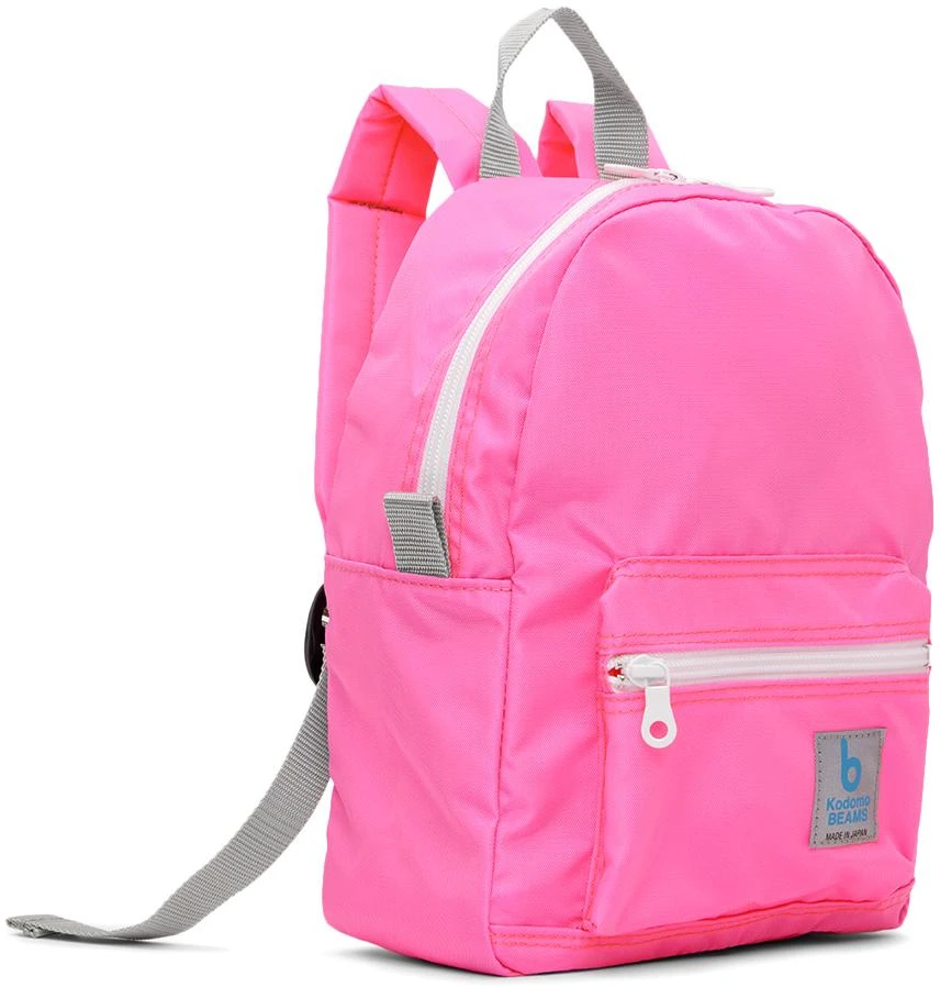商品Kodomo BEAMS|Kids Pink Mini Canvas Backpack,价格¥173,第2张图片详细描述