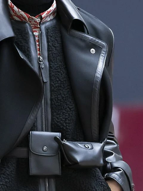 商品Longchamp|Le Pliage Cuir Ladies' Belt Bag,价格¥1294,第2张图片详细描述