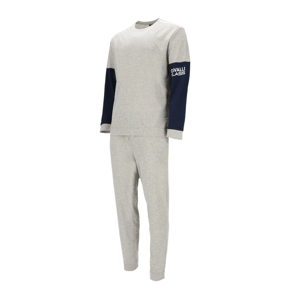 商品cavalli CLASS|Mens Grey Melange Pajamas,价格¥397,第2张图片详细描述