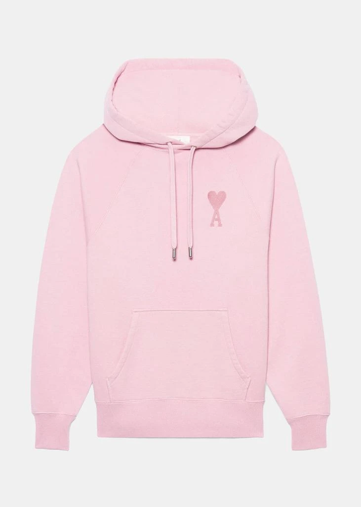 商品AMI|AMI Alexandre Mattiussi Pale Pink Ami De Coeur Hoodie,价格¥2070,第1张图片