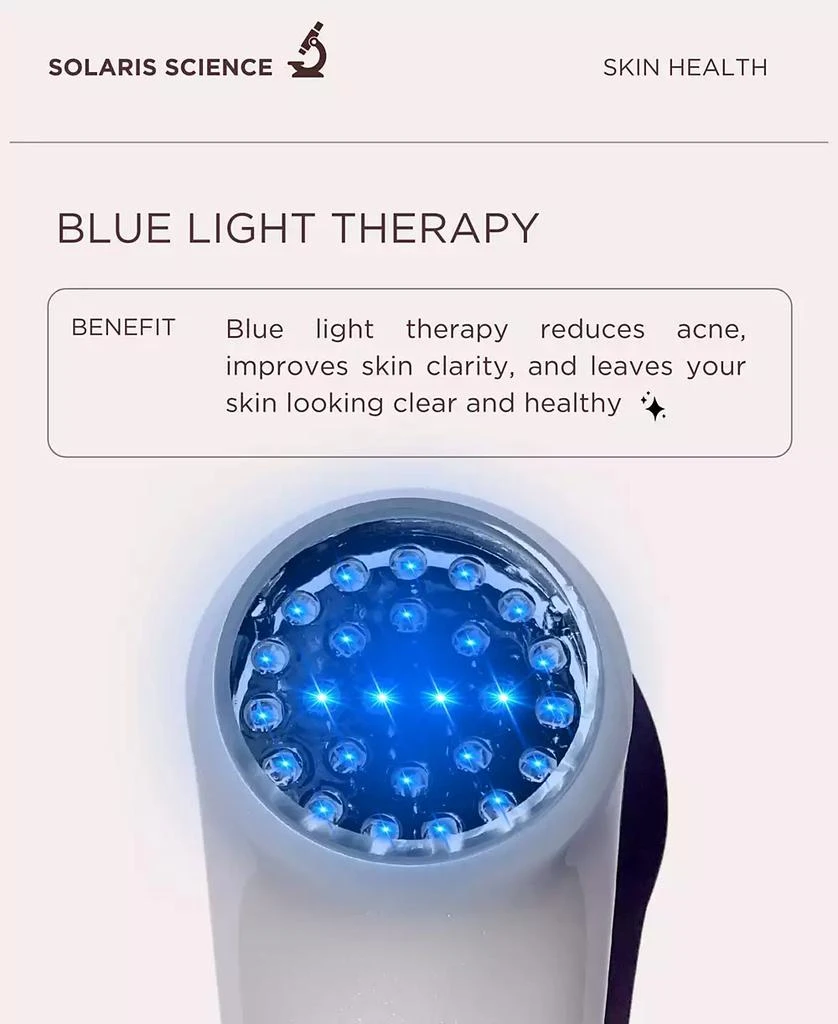 商品Solaris Laboratories NY|Infrared + Red/Blue LED Facial Tool for Healthy Skin,价格¥524,第3张图片详细描述