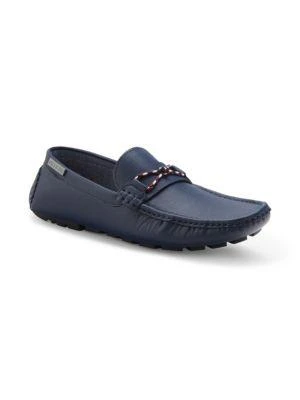 商品Tommy Hilfiger|Faux Leather Loafers,价格¥277,第2张图片详细描述