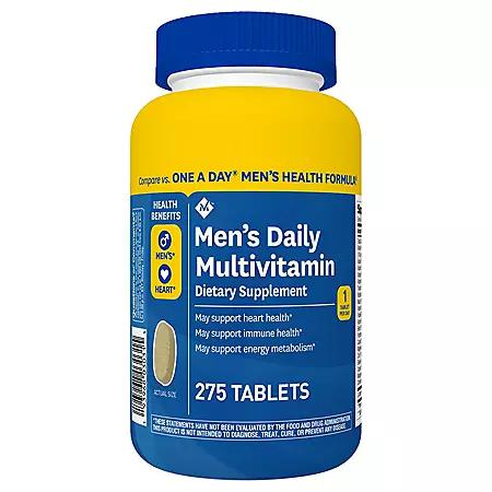 Member's Mark Men's Daily Multivitamin (275 ct.)商品第1张图片规格展示