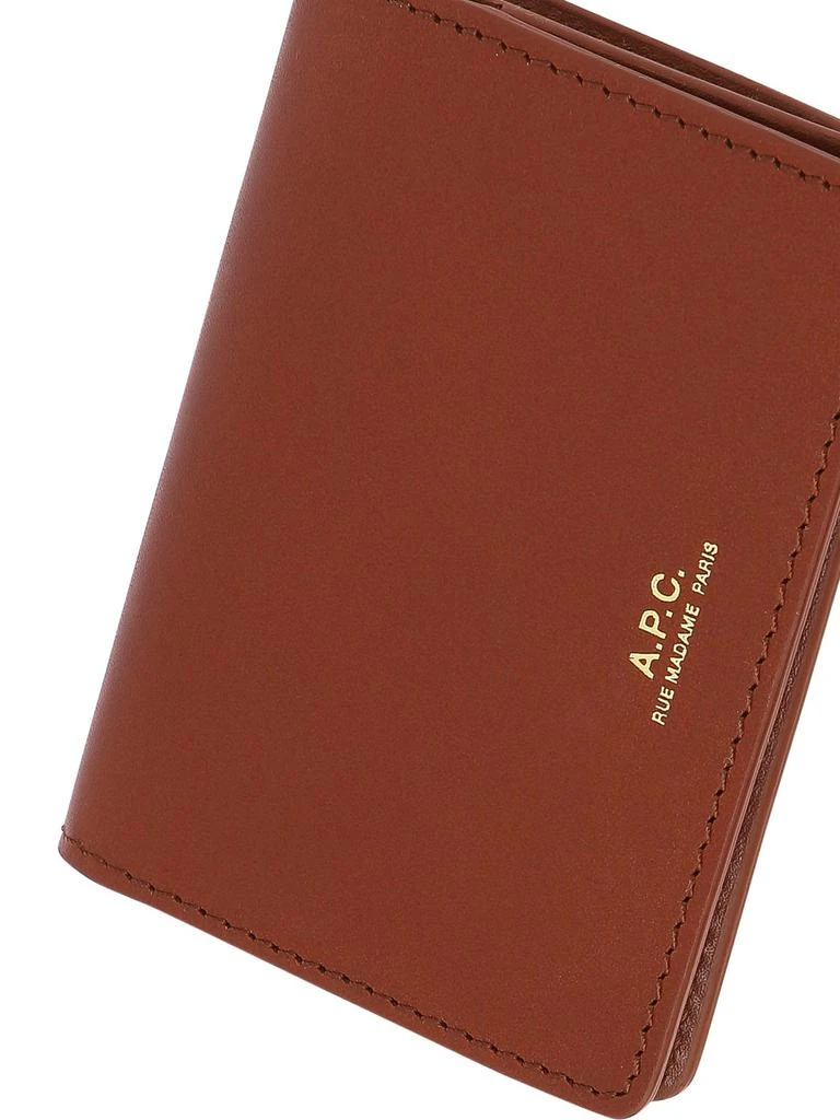 商品A.P.C.|Stefan Wallets & Card Holders Brown,价格¥600,第4张图片详细描述