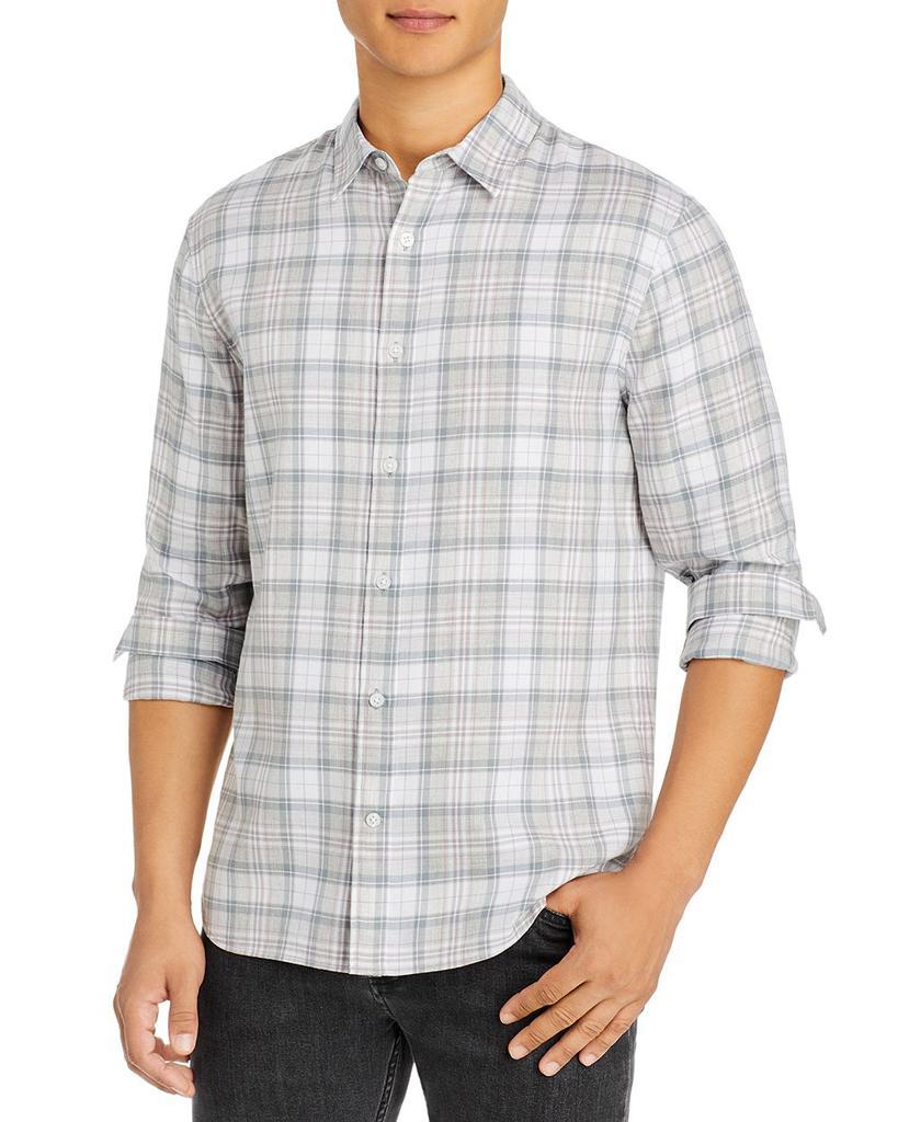 商品Vince|Boulevard Long Sleeve Plaid Shirt,价格¥1047,第1张图片