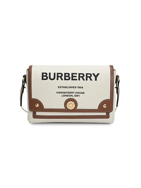 商品Burberry|Medium Note Canvas Crossbody Bag,价格¥10991,第1张图片