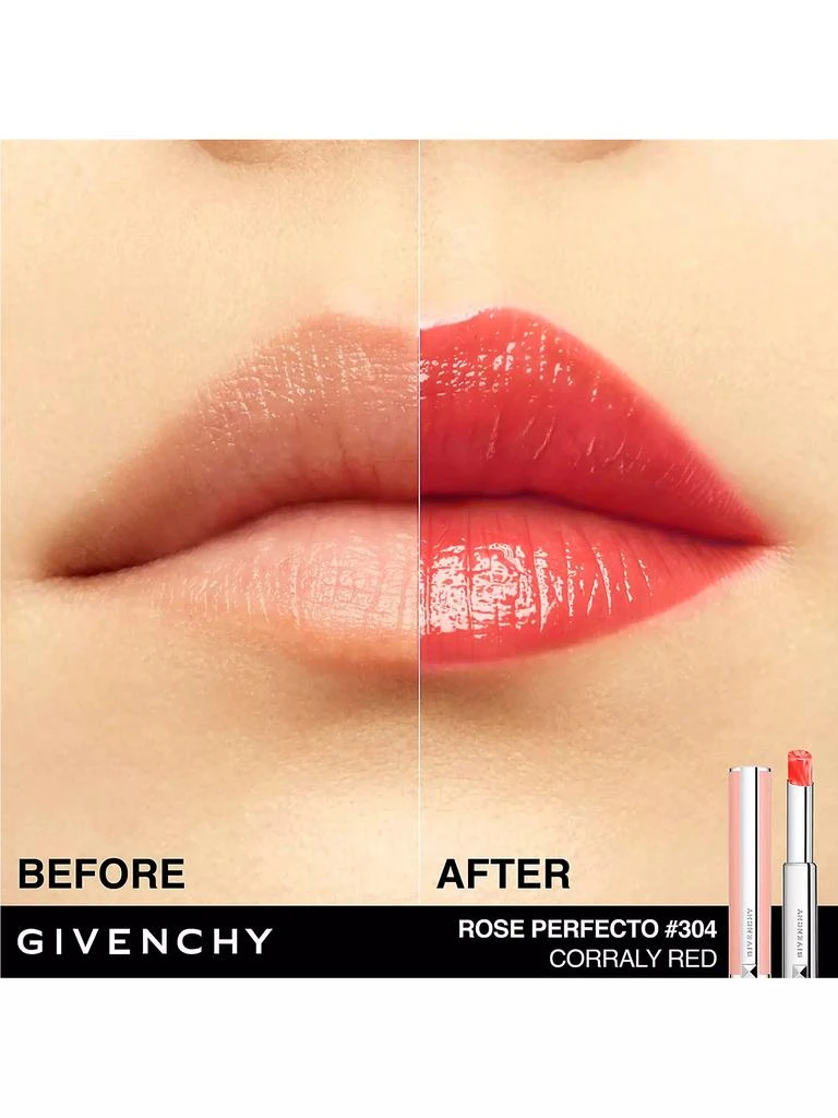 商品Givenchy|Rose Perfecto Plumping Lip Balm 24H Hydration,价格¥292,第3张图片详细描述