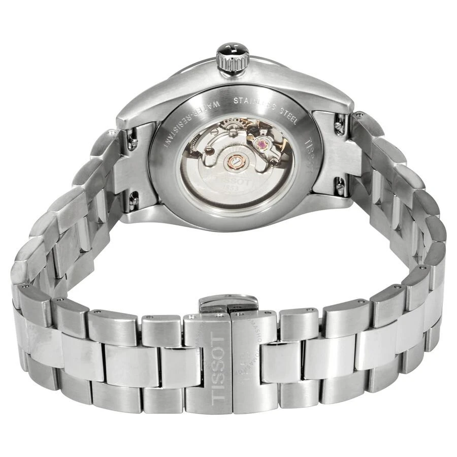商品Tissot|Automatic Diamond White Mother of Pearl Dial Ladies Watch T132.007.11.116.00,价格¥2437,第3张图片详细描述
