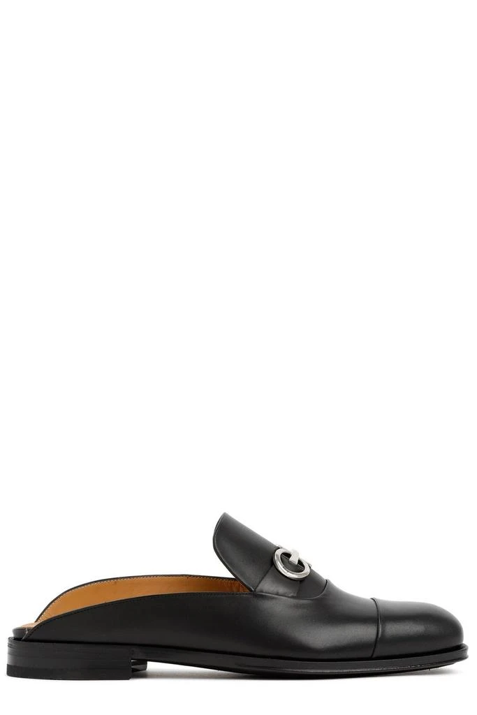 商品Salvatore Ferragamo|Ferragamo Gancini Slip-On Backless Loafers,价格¥4328,第1张图片