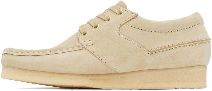 商品Clarks|Beige Wallabee Boat Shoes,价格¥945,第3张图片详细描述