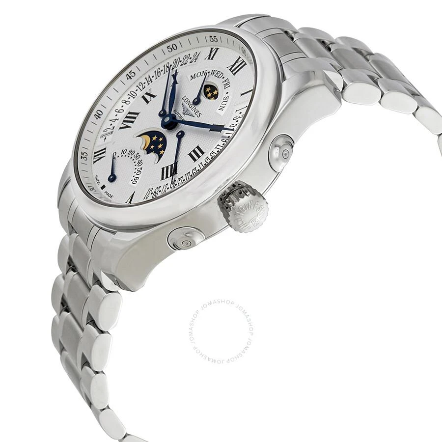 商品Longines|Master Automatic Silver Dial Men's Watch L2.739.4.71.6,价格¥22674,第2张图片详细描述