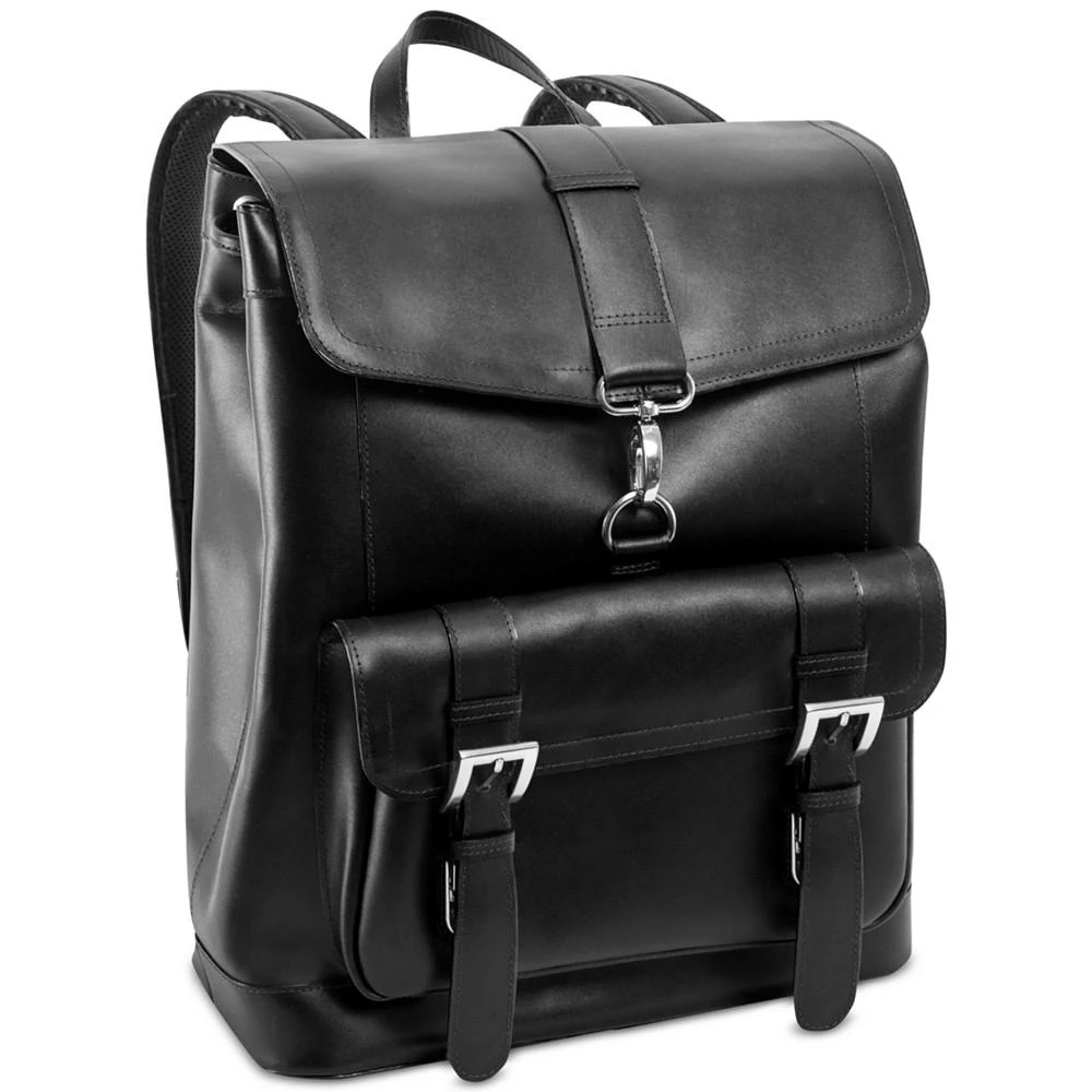 商品McKlein|真皮背包 -大容量电脑包 可放15寸笔记本,价格¥1472,第1张图片