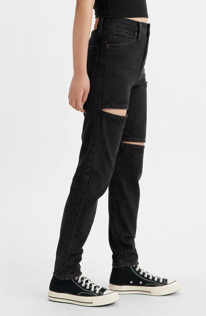 Sliced High Waist Mom Jeans 商品