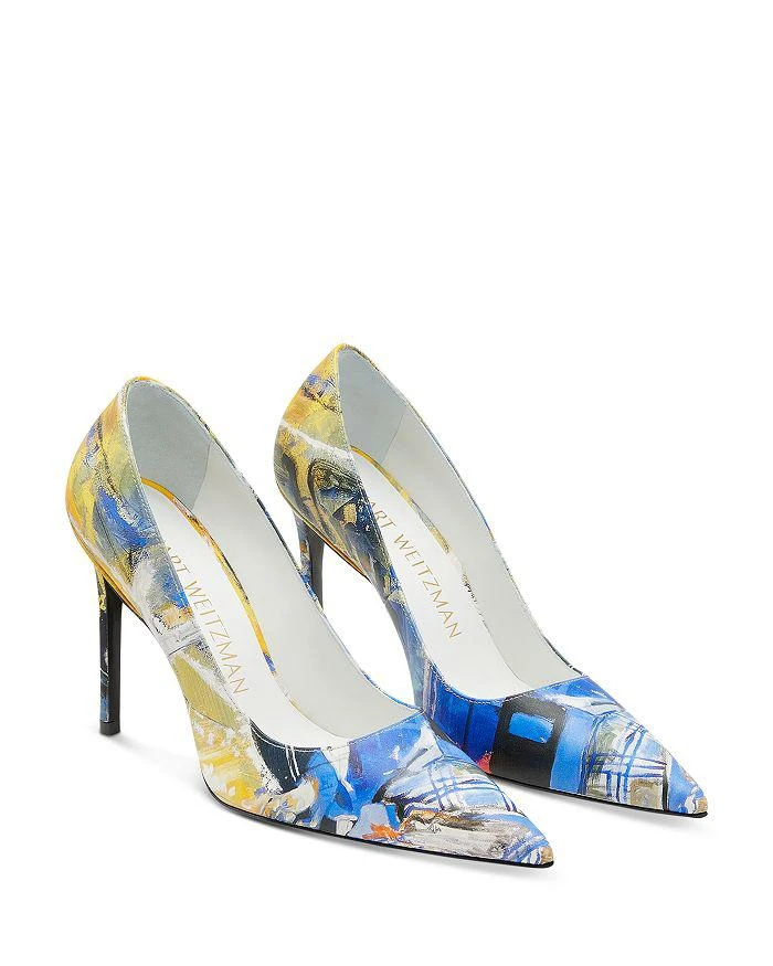 商品Stuart Weitzman|SW X Kidsuper Stuart 100 High Heel Pumps,价格¥2360,第1张图片