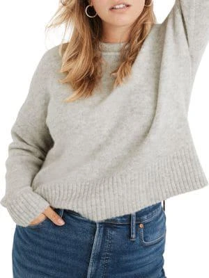 商品Madewell|Fulton Dropped Shoulder Sweater,价格¥120,第2张图片详细描述