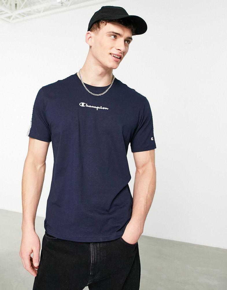 Champion taping t-shirt in navy商品第3张图片规格展示