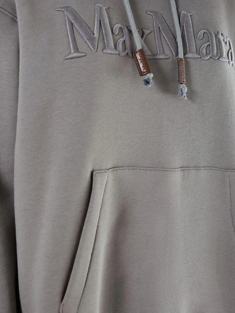 商品Max Mara|Agre Cotto Jersey Logo Hooded Sweatshirt,价格¥1021,第3张图片详细描述