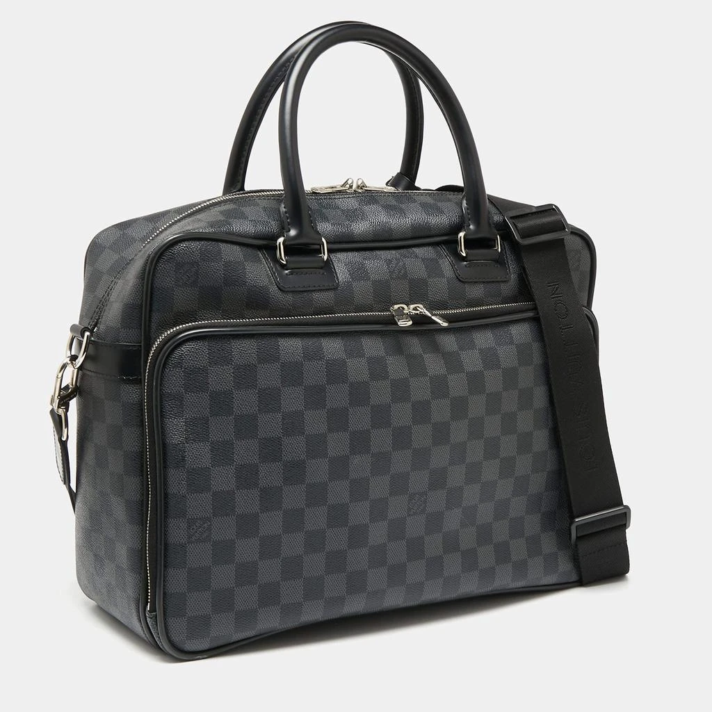 商品[二手商品] Louis Vuitton|Louis Vuitton Damier Graphite Canvas Icare Laptop Bag,价格¥10138,第3张图片详细描述