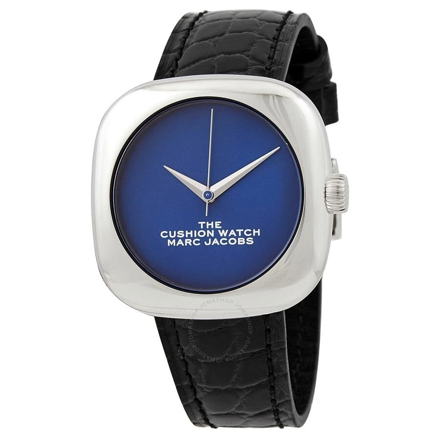 商品Marc Jacobs|The Cushion Quartz Blue Dial Ladies Watch MJ0120179303,价格¥1005,第1张图片