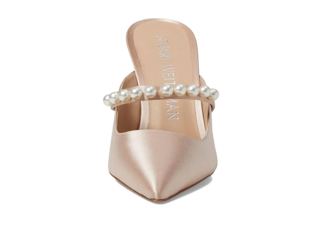 商品Stuart Weitzman|Goldie 100 Mule,价格¥1602,第2张图片详细描述