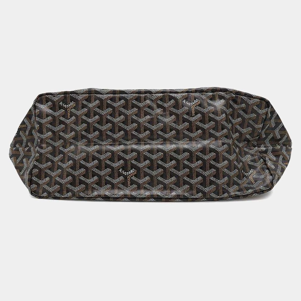 商品Goyard|Goyard Black PVC Leather Saint Louis PM Tote Bag,价格¥22683,第3张图片详细描述