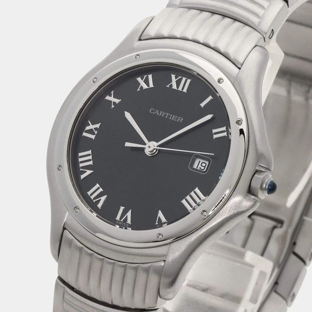 商品[二手商品] Cartier|Cartier Grey Stainless Steel Panthere Cougar Quartz Women's Wristwatch 33mm,价格¥19814,第3张图片详细描述