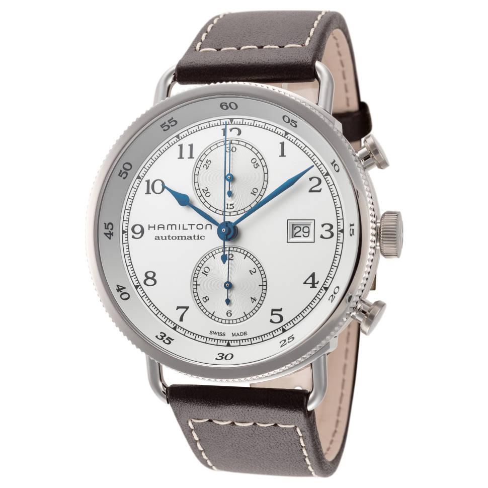 商品Hamilton|Hamilton Khaki Navy Pioneer   手表,价格¥5493,第1张图片
