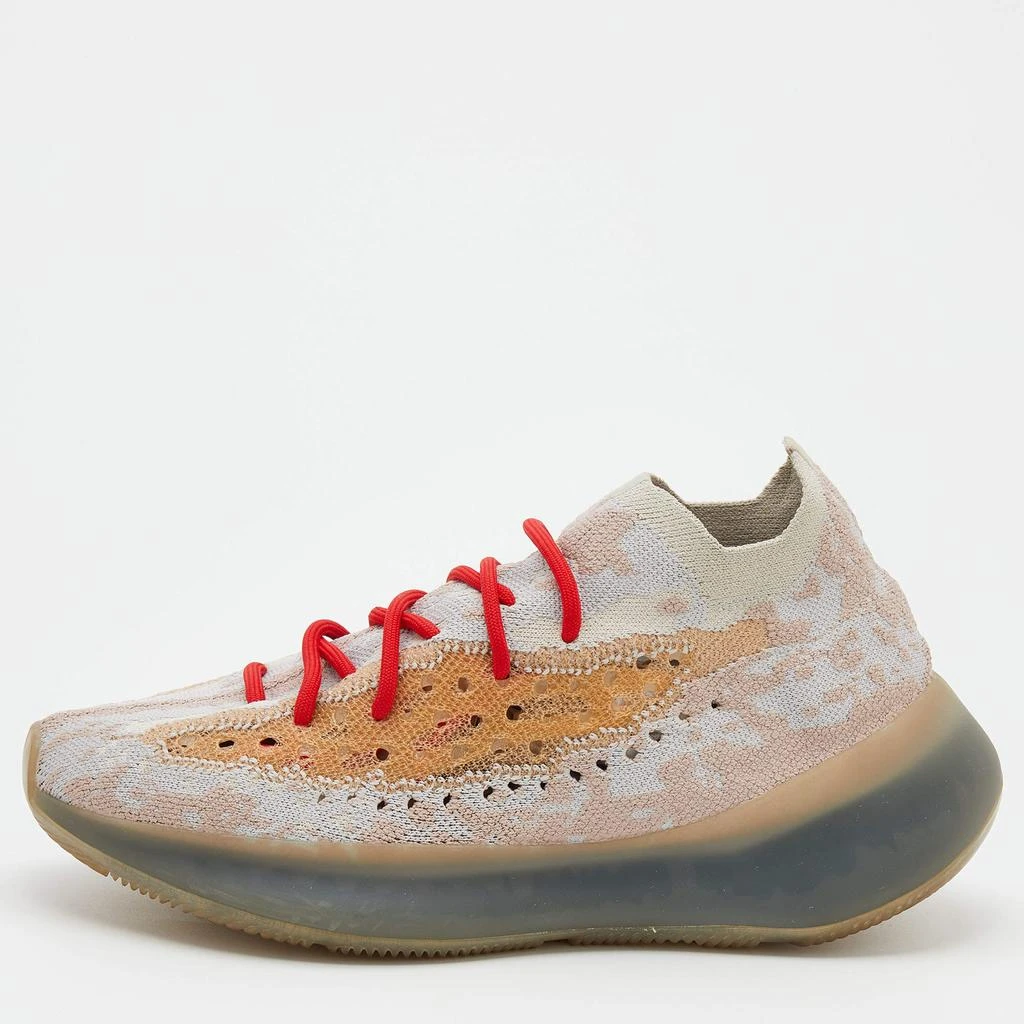 商品[二手商品] YEEZY|Yeezy x Adidas Multicolor Knit Fabric Boost 380 Pepper Sneakers Size 42 2/3,价格¥1586,第1张图片