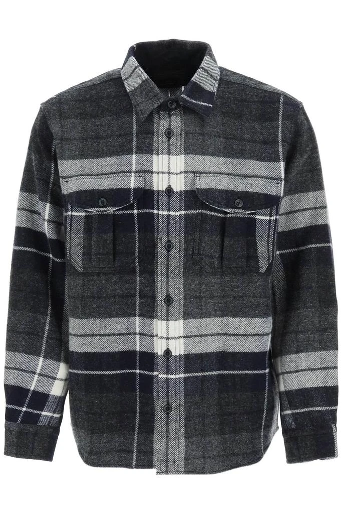 商品Filson|Filson Check Virgin Wool Flannel Shirt,价格¥1456,第1张图片