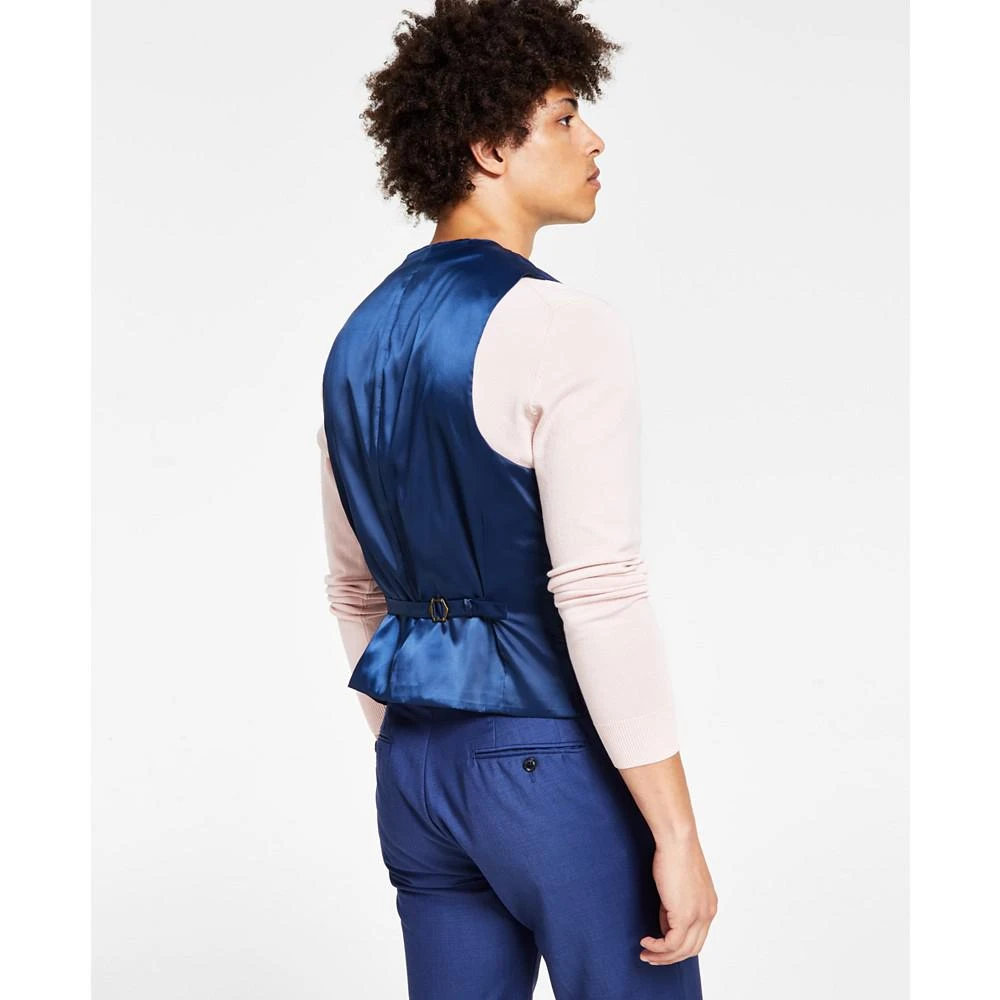 商品Calvin Klein|Men's X-Fit Stretch Solid Suit Vest,价格¥465,第2张图片详细描述