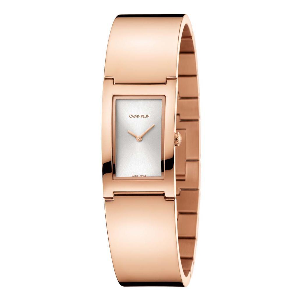 商品Calvin Klein|Calvin Klein Women's K9C2N616 Polished 22mm Silver Dial Stainless Steel Watch,价格¥523,第1张图片