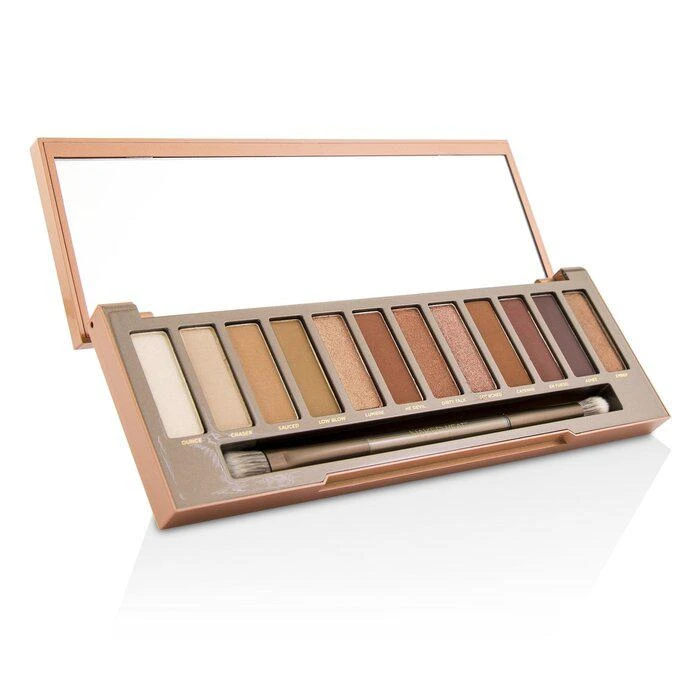 商品Urban Decay|Urban Decay Naked Heat眼影盘: 12x 眼影, 1x 双头上妆刷 One Size,价格¥675,第2张图片详细描述