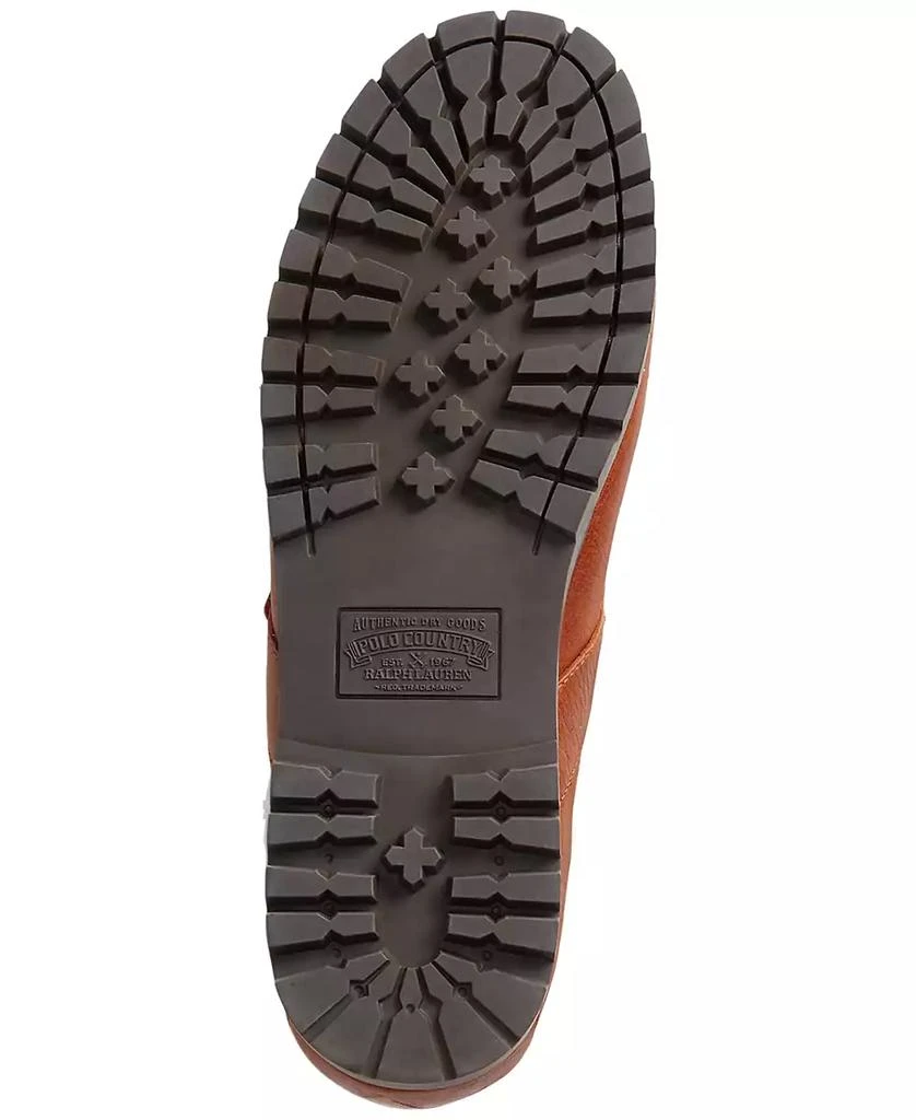 商品Ralph Lauren|Men's Ranger Tumbled Leather Boot,价格¥895,第3张图片详细描述