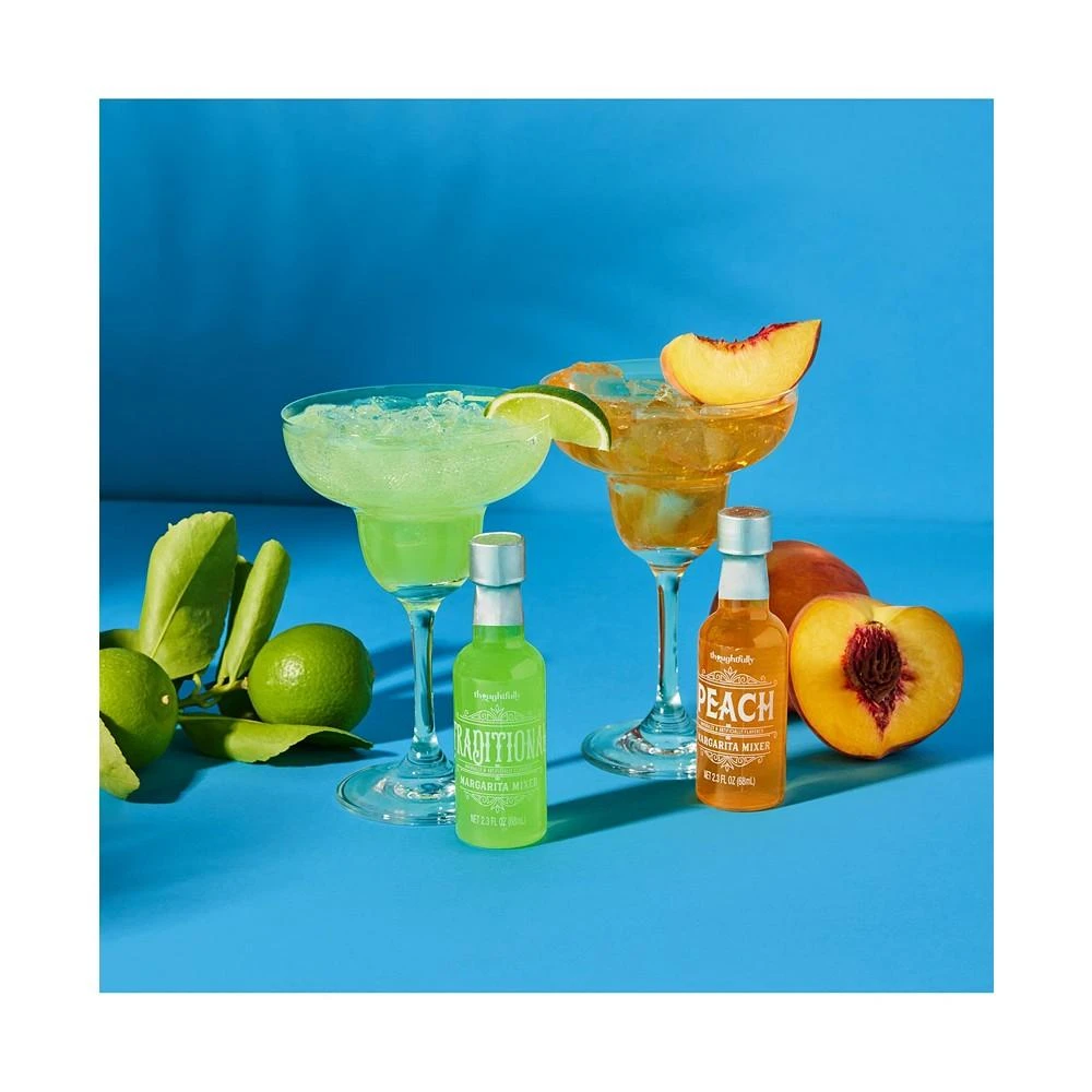 商品Thoughtfully|Cocktails, Margarita Cocktail Mixer Gift Set, Set of 6 (Contains NO Alcohol),价格¥224,第2张图片详细描述