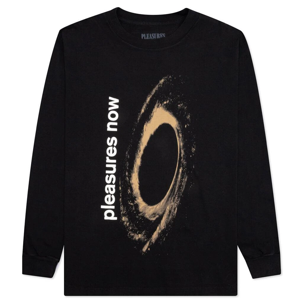 商品Pleasures|Pleasures Corkscrew L/S Tee - Black,价格¥348,第1张图片