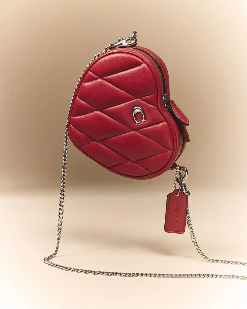 商品Coach|Heart Quilted Pillow Crossbody Bag,价格¥1443,第2张图片详细描述