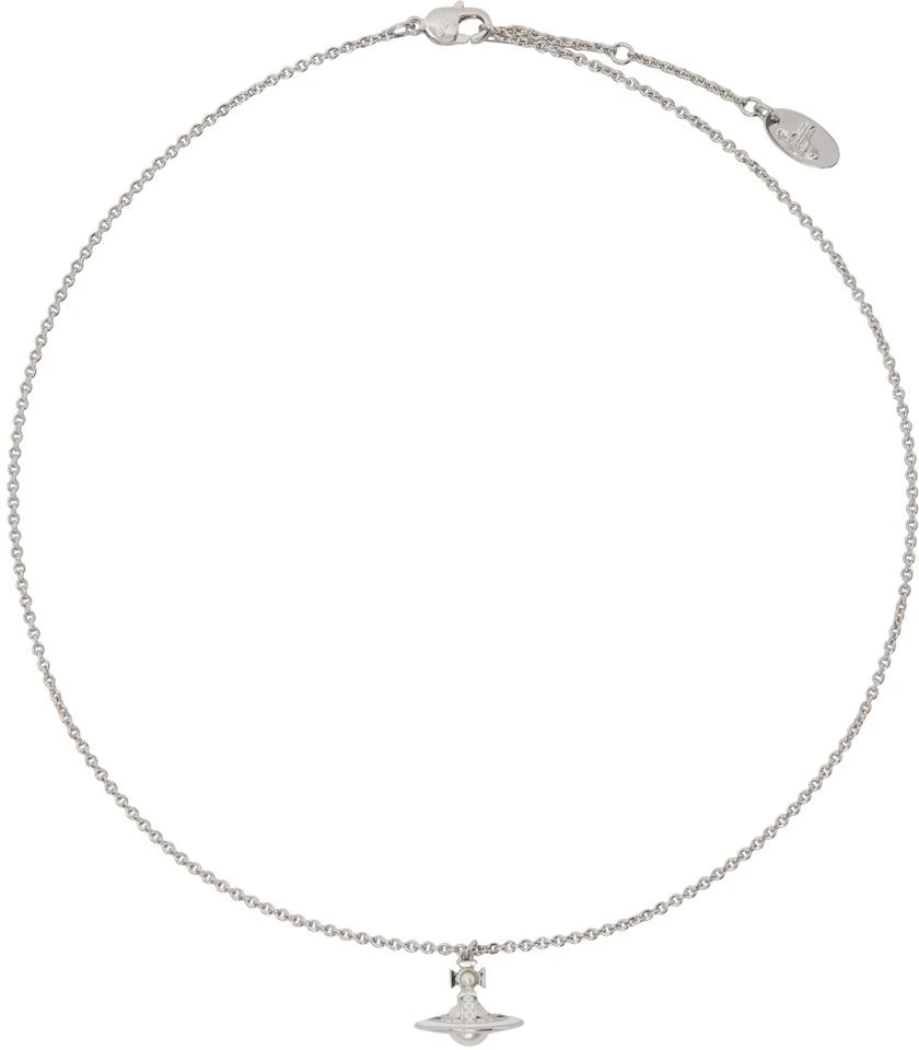 商品Vivienne Westwood|Silver Simonetta Pendant Necklace,价格¥1325,第1张图片