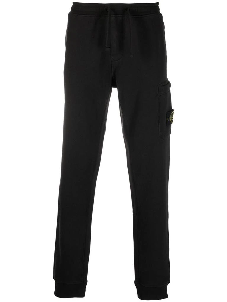 商品Stone Island|STONE ISLAND STONE ISLAND - Tapered fleece track pants,价格¥2093,第1张图片