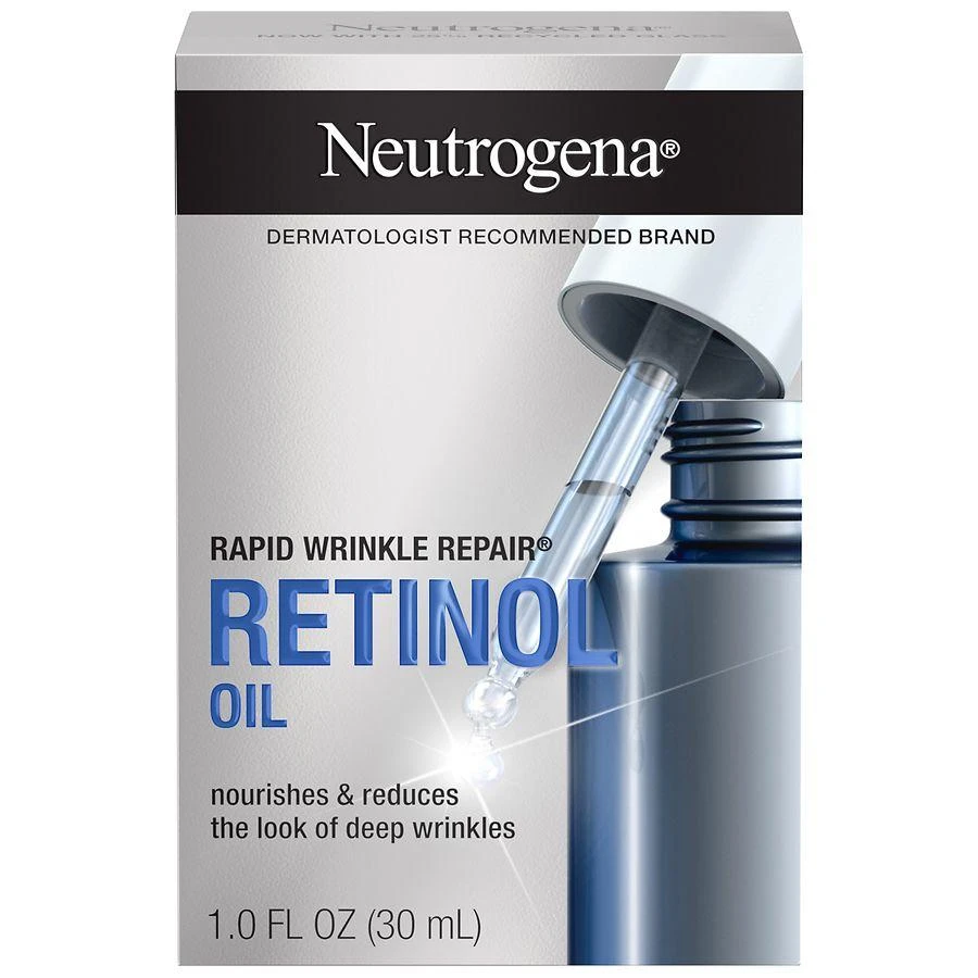 商品Neutrogena|Rapid Wrinkle Repair Retinol Oil Facial Serum,价格¥348,第1张图片