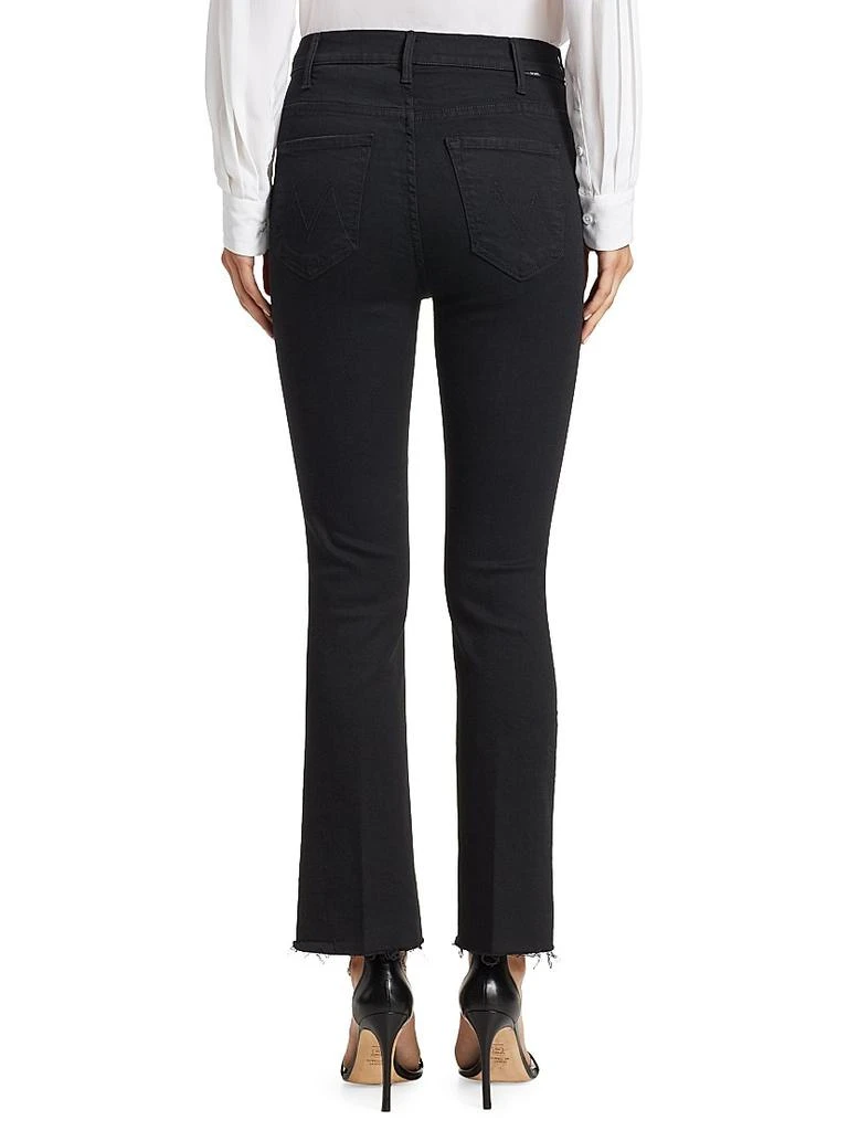 商品MOTHER|The Hustler High-Rise Ankle Fray Jeans,价格¥1475,第5张图片详细描述