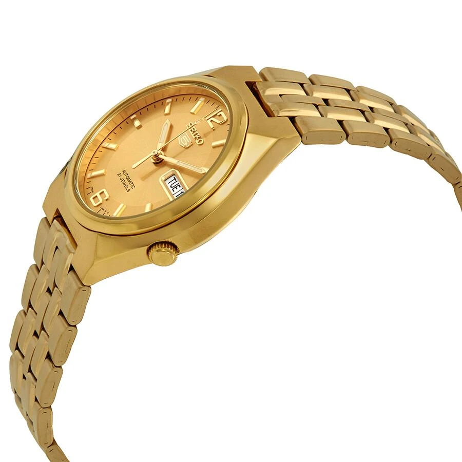 商品Seiko|Series 5 Automatic Gold Dial Men's Watch SNKL64,价格¥1104,第2张图片详细描述