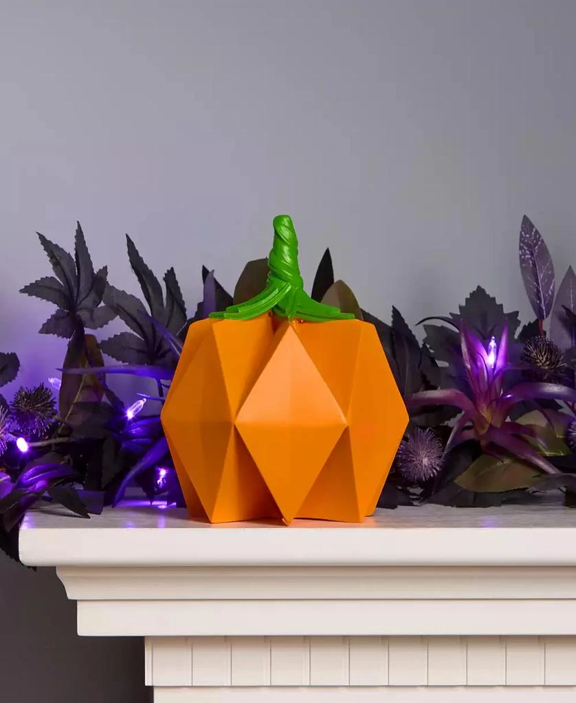 商品National Tree Company|Orange Origami Pumpkin, 6 Inches,价格¥196,第2张图片详细描述